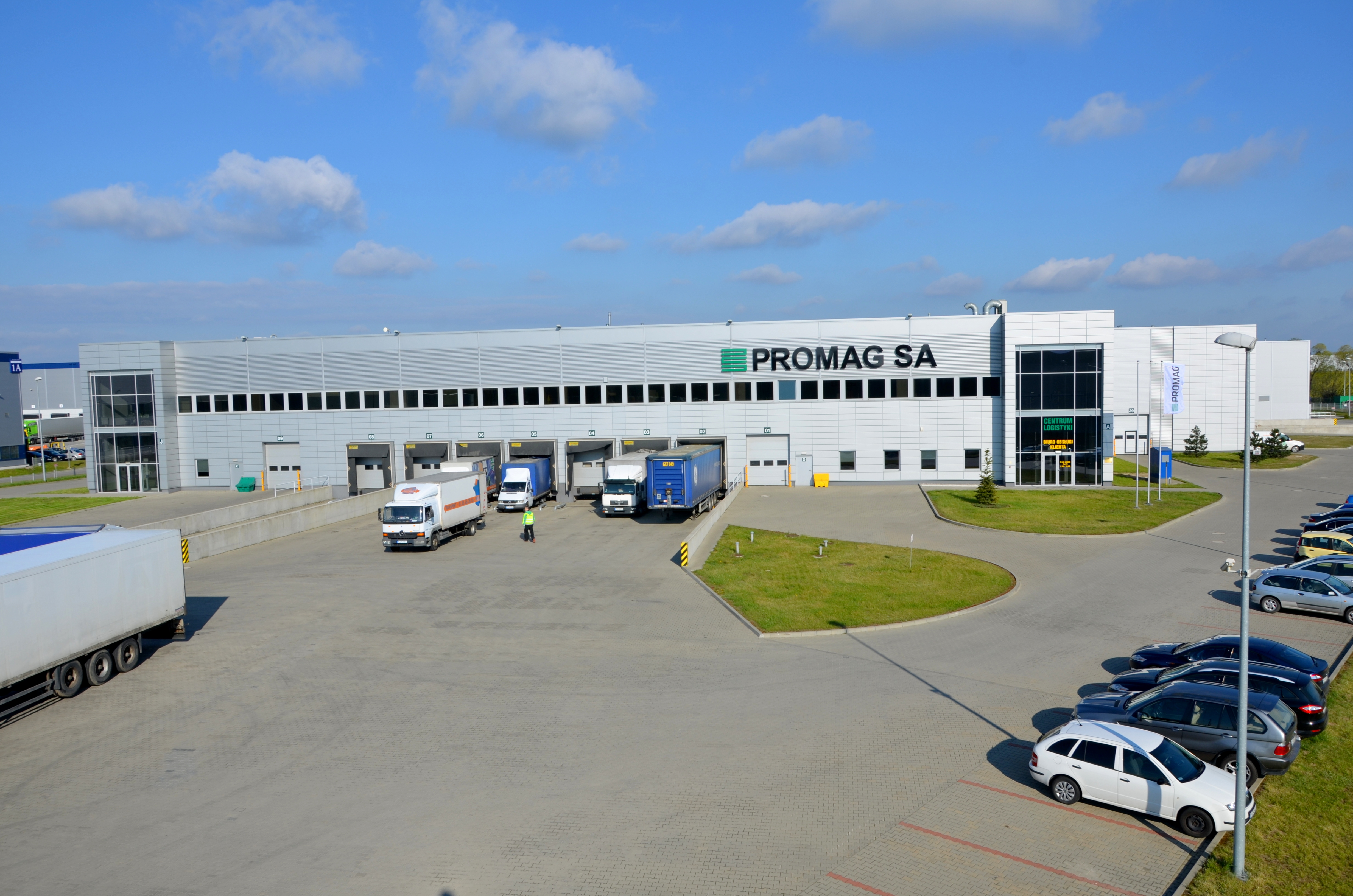 Centrum Logistyczne PROMAG S.A. w Koninku