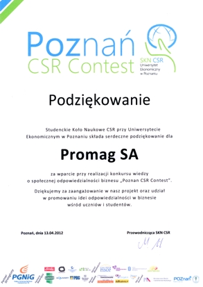 Poznań CSR Contest