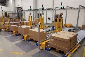 Expansion of the pallet transport system in the Nord company