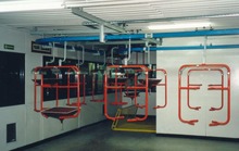 2001. System of conveyors for transporting kinescopes